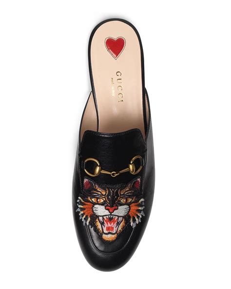 gucci tiger mule|gucci slides women.